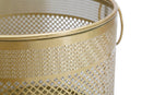 Porta Vasi Cage Tris Ø40x34-35x28-30x22 cm in Ferro Oro e Multicolor-5
