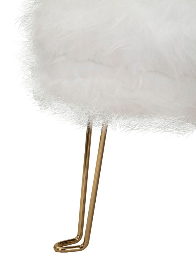 Divanetto 2 Posti 134x54x77 cm in Tessuto Imbottito-8