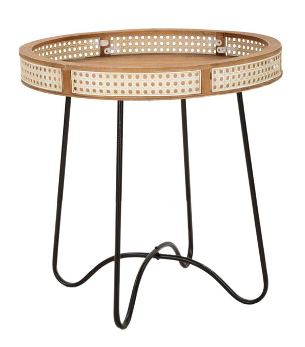 Table Basse Ø60x60,5 cm en Métal et Bois acquista