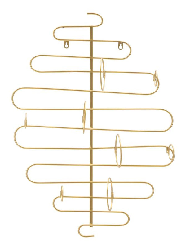 Porte-bouteilles mural 53x13x72 cm en métal acquista