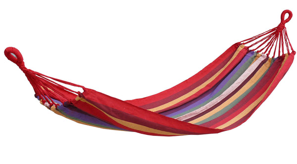Hamac de jardin en coton 2x1m Bauer Multicolore acquista