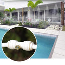 Kit Nebulizzazione Acqua da Esterno Nebulizzatore Refreshing Nebulizzante per Gazebo Patio Terrazzi 10 Metri-1