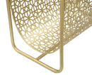 Porta Giornali Glam 37x22x44,5 cm in Ferro Oro-5