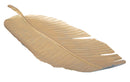 Svuota Tasche Foglia Glam 18x2x55 cm in Ferro Oro-1
