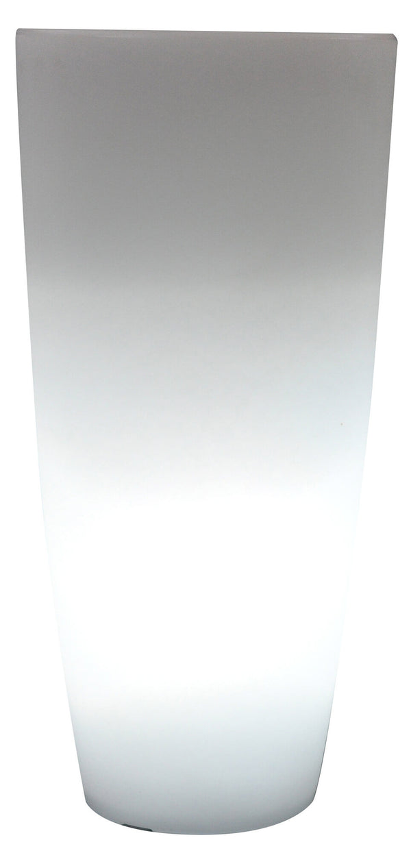 Vase Lumineux Rond Ø33x70 cm Bauer Home Light Ice et Blanc sconto