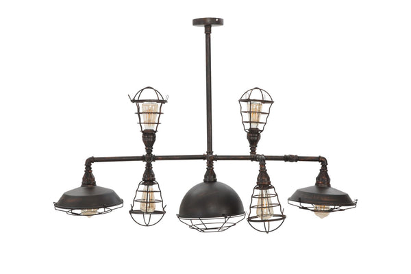 Manhattan Lustre 7 Lumières 111x48x58 cm en Fer sconto