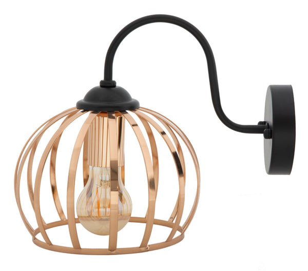 prezzo Applique Elégante 20x30x25 cm en Fer Noir et Doré