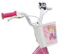 Bicicletta per Bambina 16" 2 Freni  Flower Rosa-4