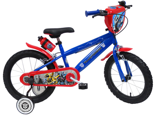 Vélo Enfant 16" 2 Freins Transformers Bleu online