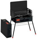 Barbecue a Carbone Carbonella Portatile a Valigetta 52x30x73 cm Ferraboli Camping-1