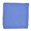 Tappeto Bagno Design Trama Semplice 50x150 cm in Cotone Azzurro-2