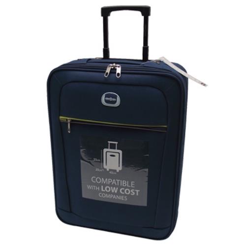 acquista Valise bagage à main semi-rigide bleue pour vols low cost 