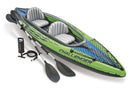 Kayak Gonfiabile Biposto 351x73 cm Intex Challenger K2 con Remi e Pompa-2