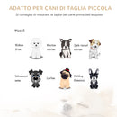 Divanetto per Cani e Gatti 70x48x40 cm con Cuscino  Supreme Marrone-7