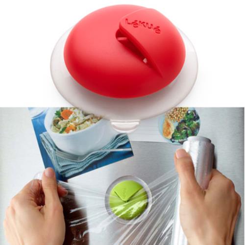 Cut &amp;Amp Wrap Cutter pour film de cuisine transparent avec ventouse Lekue  prezzo