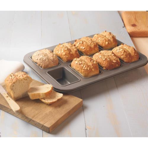 prezzo Moule Plateau pour Mini Plumcake Pains et Gâteaux 8 Places Rbv Birkmann 