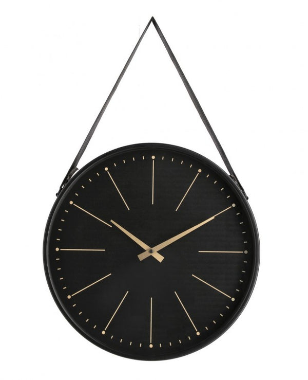 Orologio da Muro 40x6x66 cm Timeline in Legno Nero prezzo