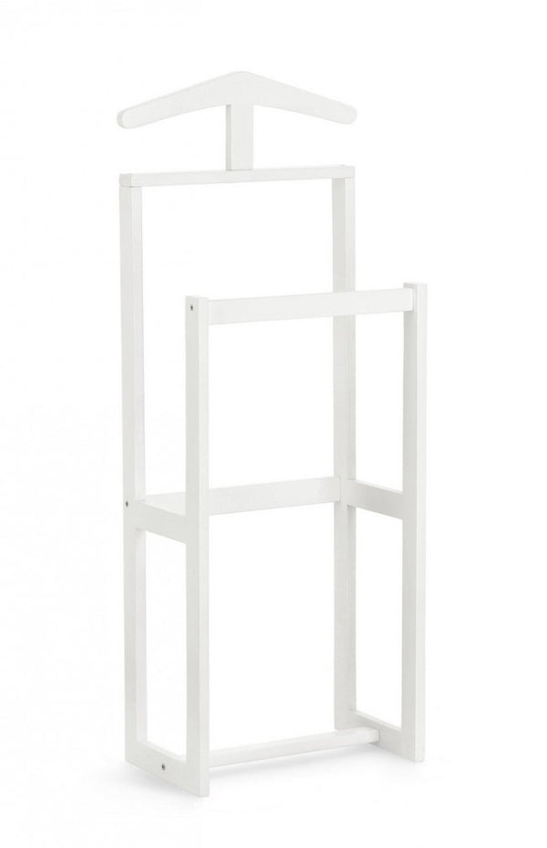 Valet Daiki 40x24x106 cm en bois blanc prezzo