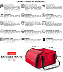 Borsa Termica Porta Pizze da Asporto 6 Cartoni Safemi Express Strap 6 Rossa-6