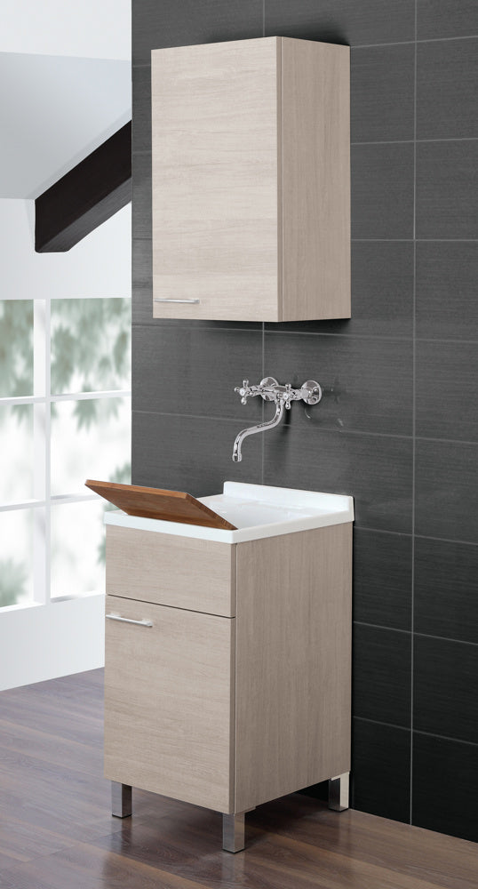 Meuble sous vasque en bois 45 cm Chêne clair online