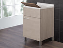 Mobile Lavatoio in Legno 50x83x50 cm Rovere Chiaro-1