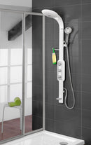 Colonna Doccia in Alluminio Bianco Moon-1