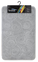 Tappeto Polipropilene Riccio Parure Grigio-1