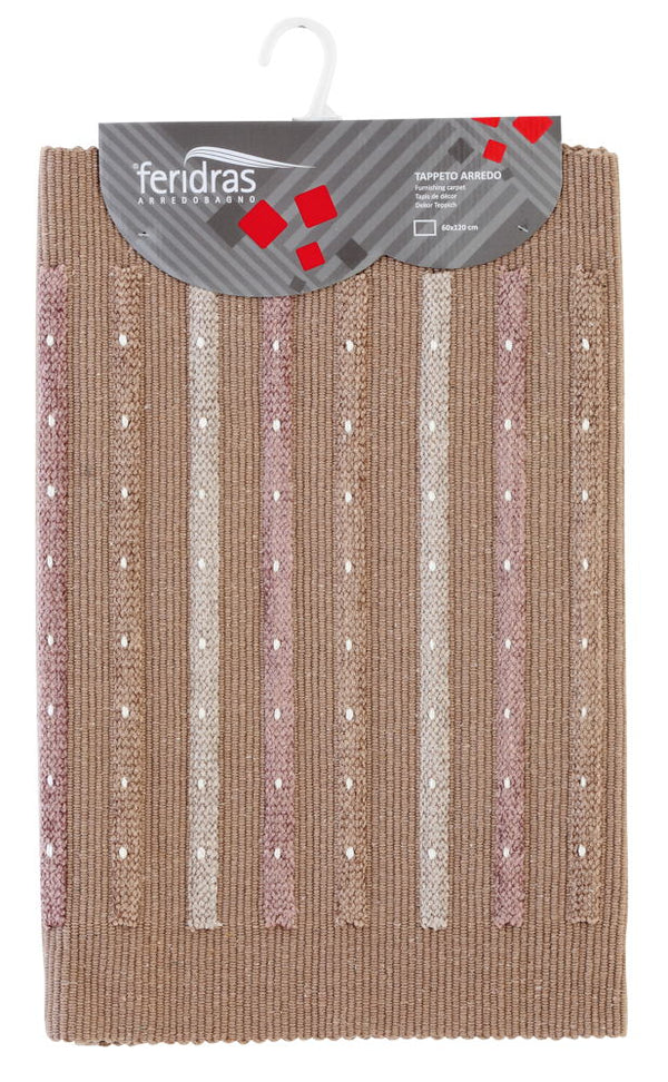online Tapis en coton grille 50X90 cm Gris