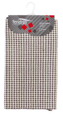 Tappeto Cotone Grata 50X90 Cm Tortora-1