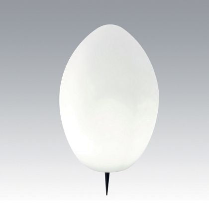 Lampe à point lumineux en forme d'œuf de couleur blanche pour l'extérieur Livos Lounge Line sconto