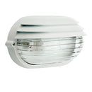 Lampada Applique Ovale Grande Colore Bianco per Esterno Linea Palpebra Sovil-1