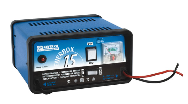 Chargeur de batterie de démarrage 12-24V Awelco Enerbox 15 sconto