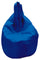 Pouf pouf en nylon bleu Avalli