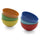 Ensemble de 6 bols en grès multicolores Kaleidos