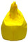 Fauteuil pouf pouf en nylon jaune Avalli