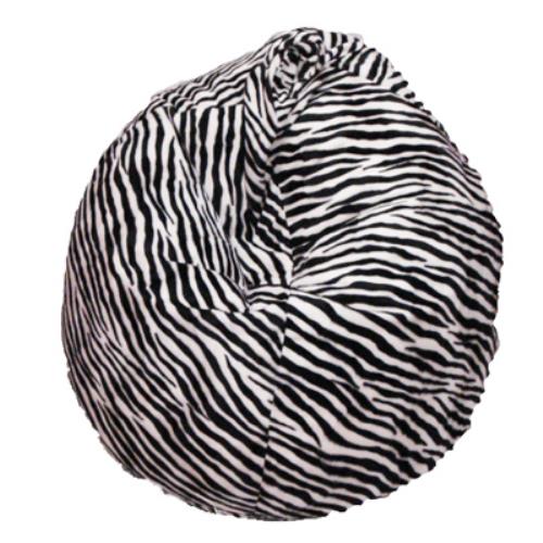 Pouf Pouf en Fourrure de Polyester Design Zebra Avalli acquista