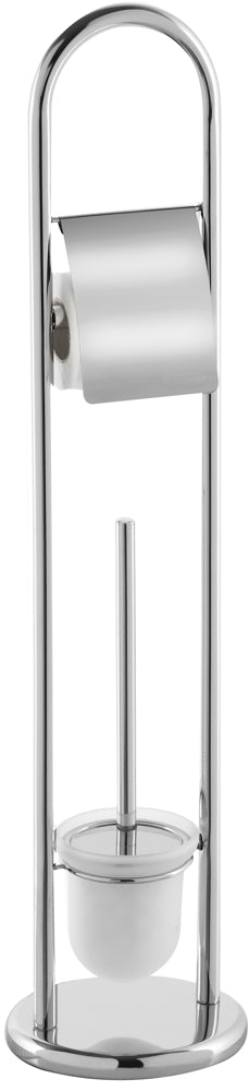 online Brosse WC Sur Pied et Porte Rouleau Hauteur 81,70Cm