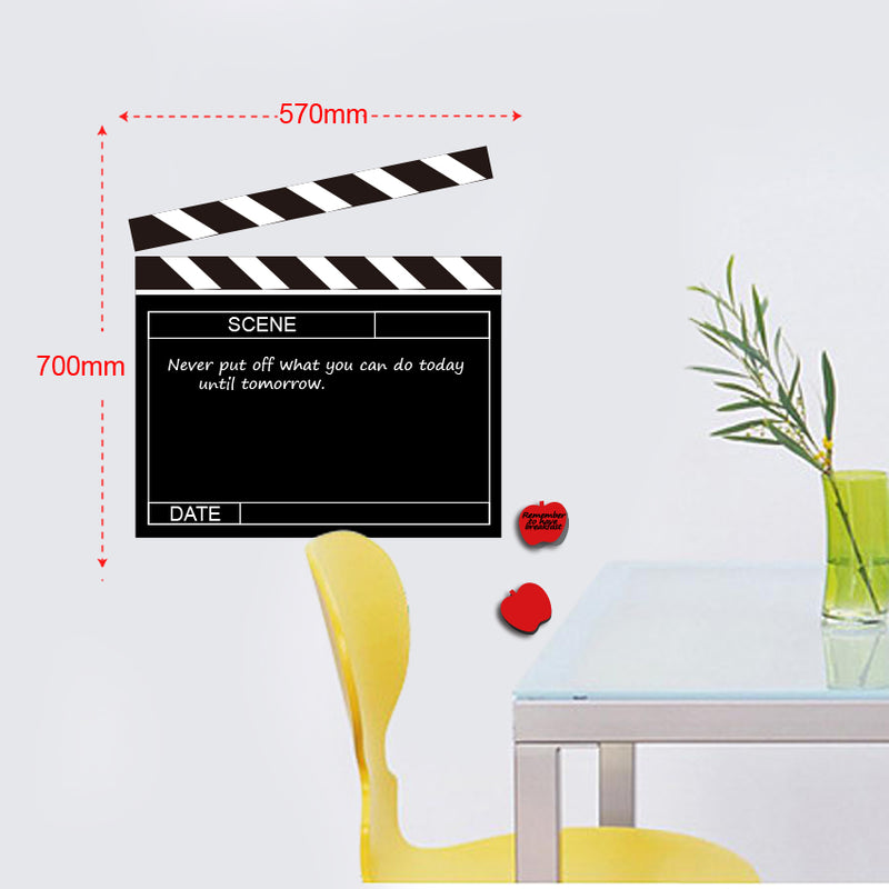 Sticker da Muro Scrivibile Ciak 57x70 cm Plastica-1