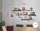 Sticker da Muro Home con Mensole 120x60 cm Plastica-1
