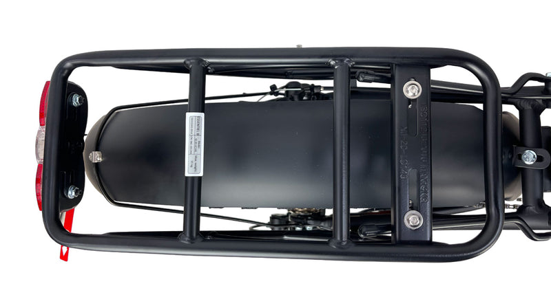 Fat-Bike Bicicletta Elettrica Pieghevole 36V a Pedalata Assistita 20" 250W Sand 400 Nera-6