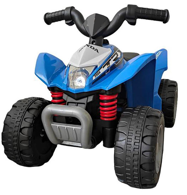 Mini Quad Électrique pour Enfants 6v avec Permis Honda 250X Bleu sconto