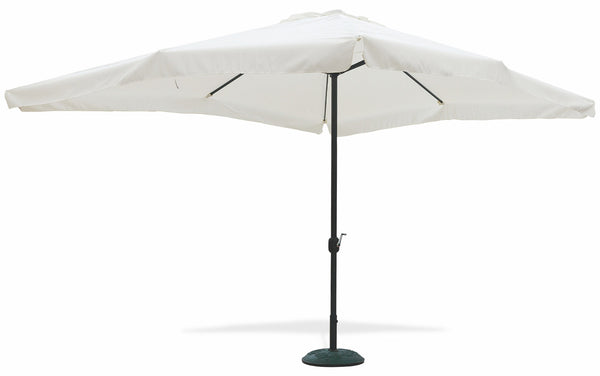 Parasol de jardin rectangulaire en aluminium 3x4m Soriani Ecru prezzo