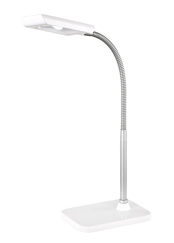 Lampe de table LED d'intérieur en Métal Blanc sconto