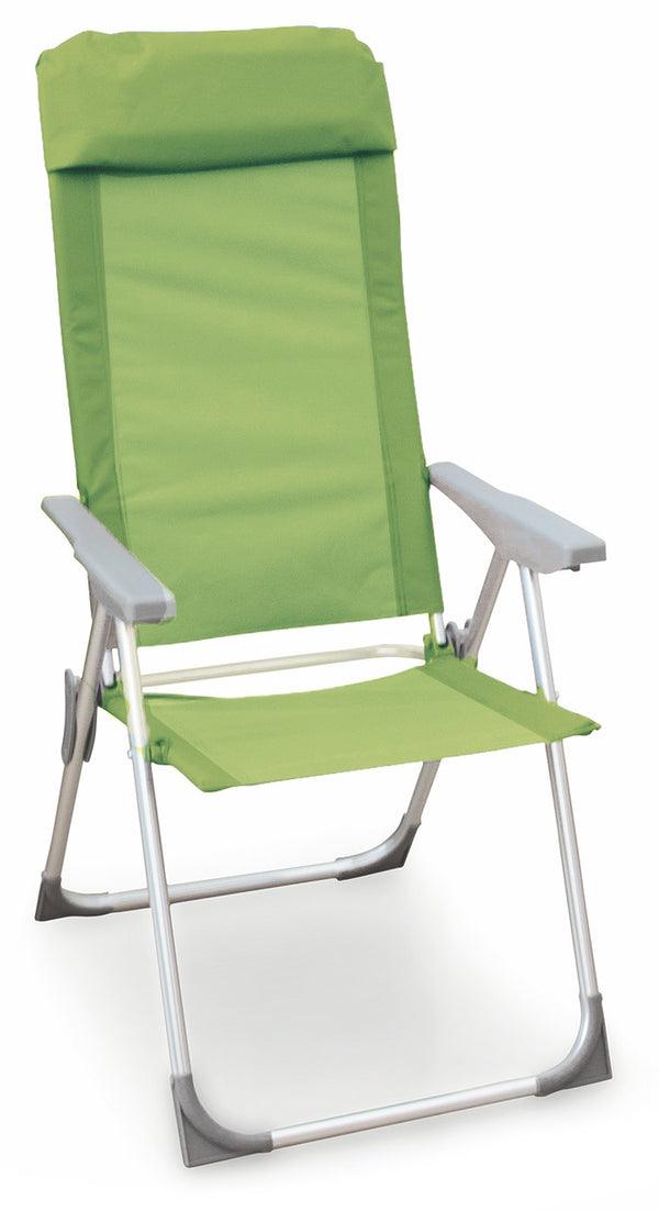 online Chaise de plage pliante verte Soriani en aluminium