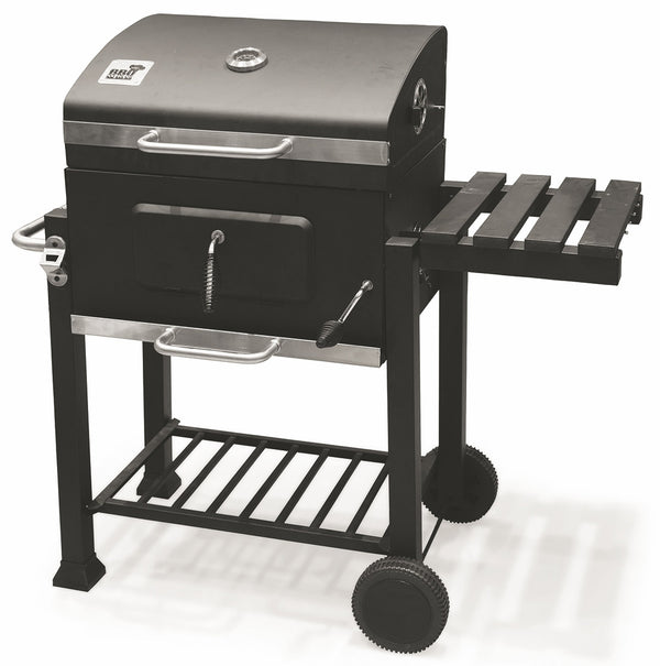 Barbecue à charbon rectangulaire 116x56 cm Galileo De Luxe Noir prezzo