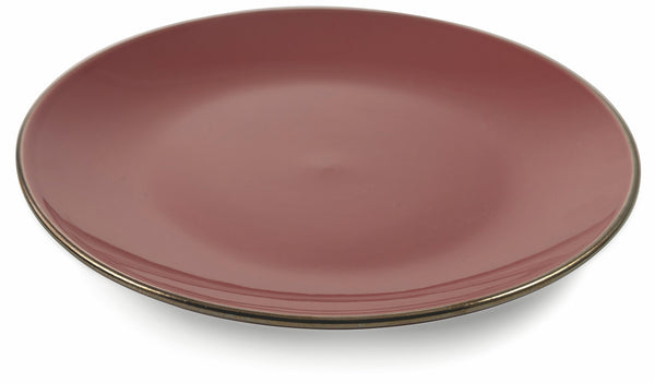 Set de 6 assiettes plates Ø26,5x2,5 cm en Gres VdE Tivoli 1996 Royal Passion Antique Pink online