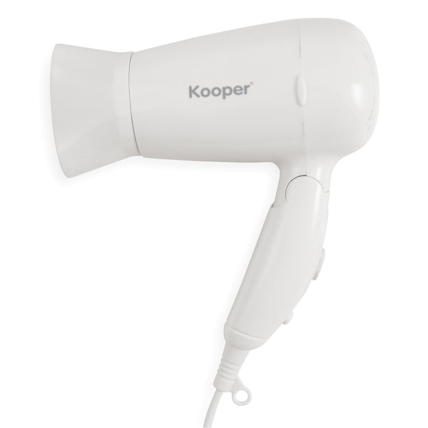 sconto Sèche-cheveux de voyage pliable compact Kooper 1200W Blanc