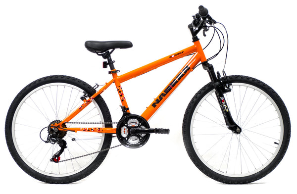 acquista Bicicletta MTB Ragazzo 24” 18V in Acciaio Nairobi Arancione