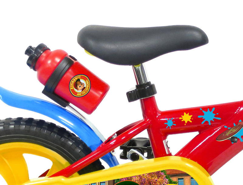 Bicicletta per Bambino 12" 1 Freno Gomme in EVA Alvinnn Rossa-5