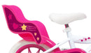 Bicicletta per Bambina 12" 2 Freni Gomme in EVA Lolly Girl Bianca/Rosa-5